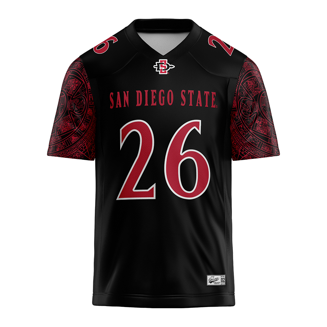SDSU Black Football Jersey - Dwayne McDougle