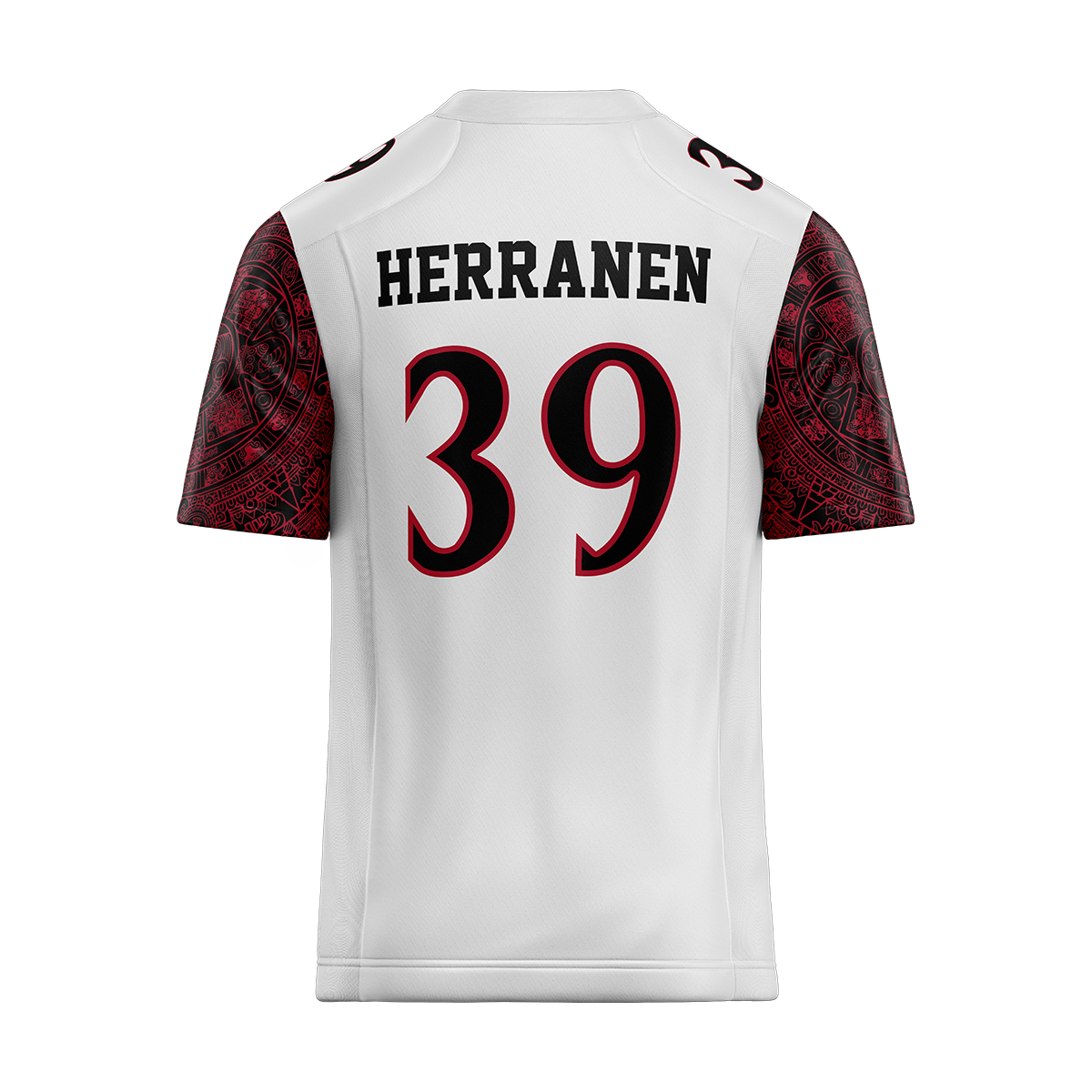 SDSU White Football Jersey - Eemil Herranen