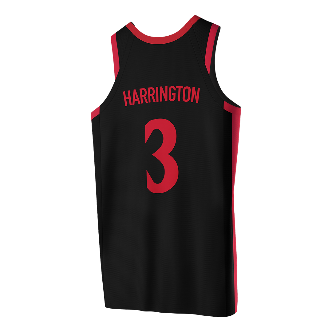 SDSU Black Basketball Jersey - Elzie Harrington