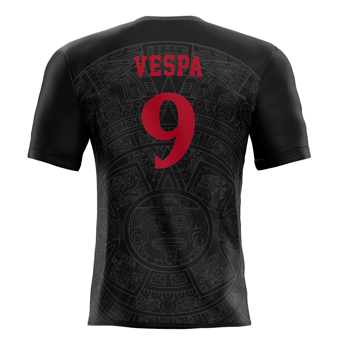 SDSU Black Soccer Jersey - Eva Vespa
