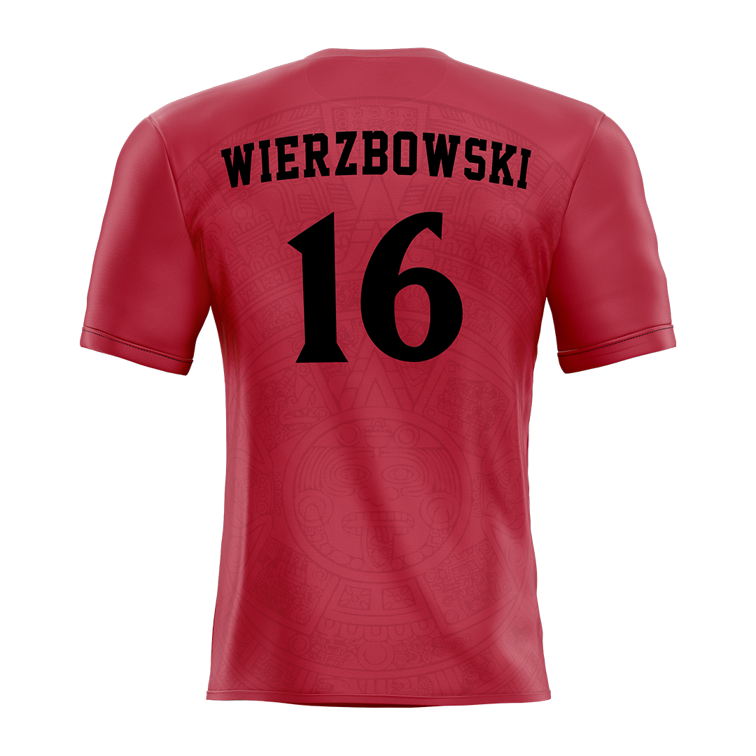 SDSU Red Soccer Jersey - Eva Wierzbowski