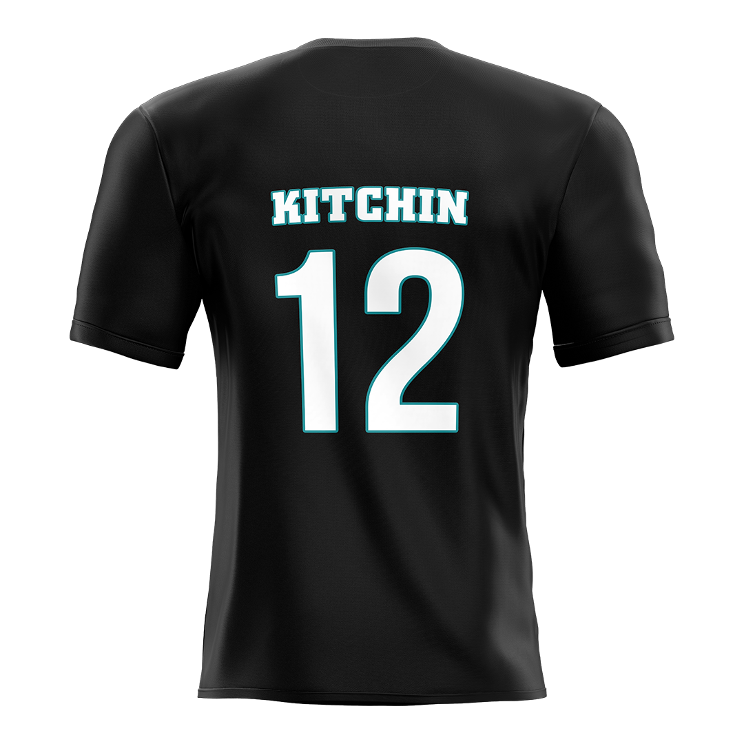 Coastal Carolina Black Lacrosse Jersey - Evelyn Kitchin