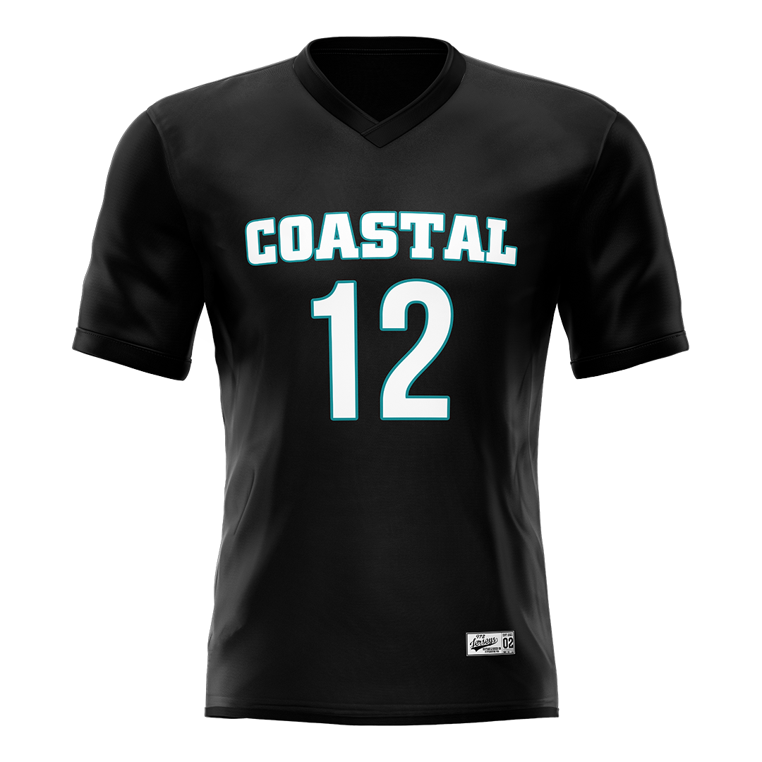 Coastal Carolina Black Lacrosse Jersey - Evelyn Kitchin