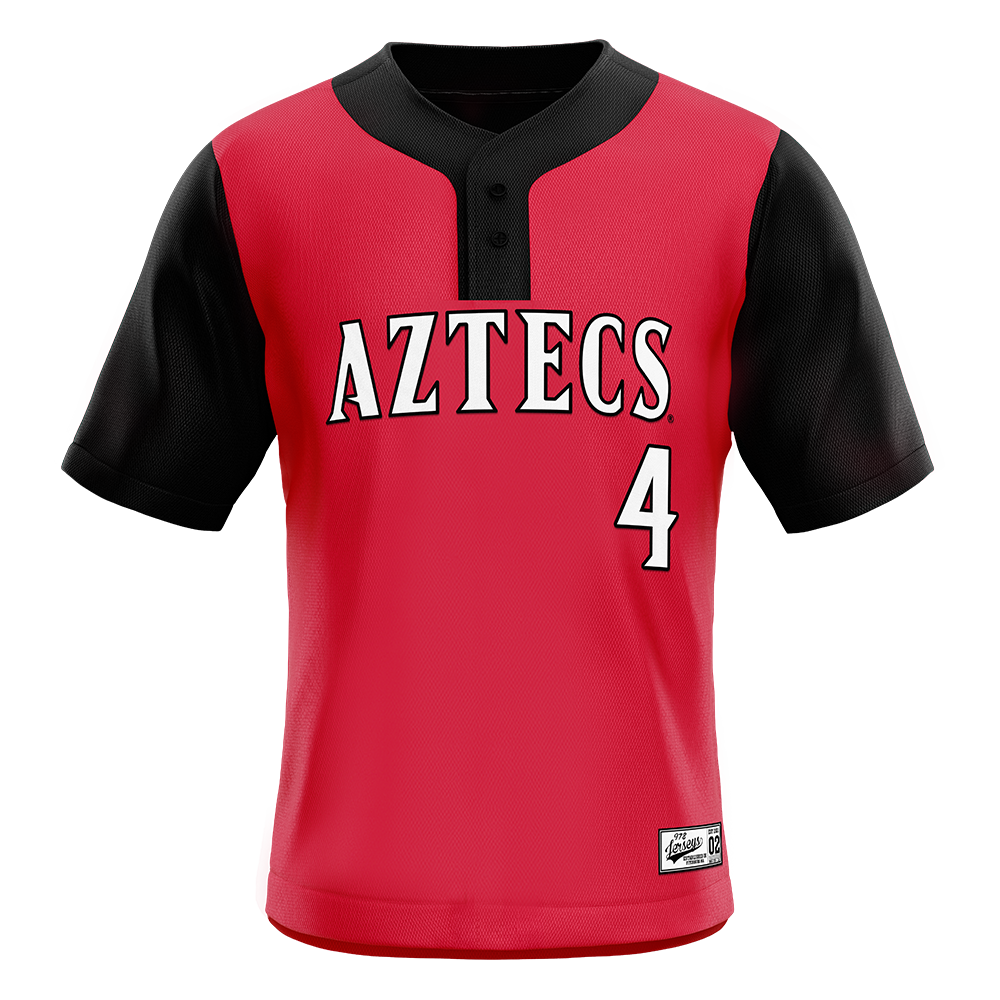 SDSU Red Softball Jersey - Faith Jordan