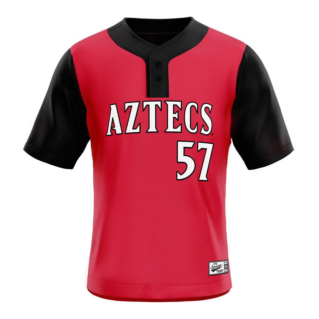 SDSU Red Softball Jersey - Faith Jordan