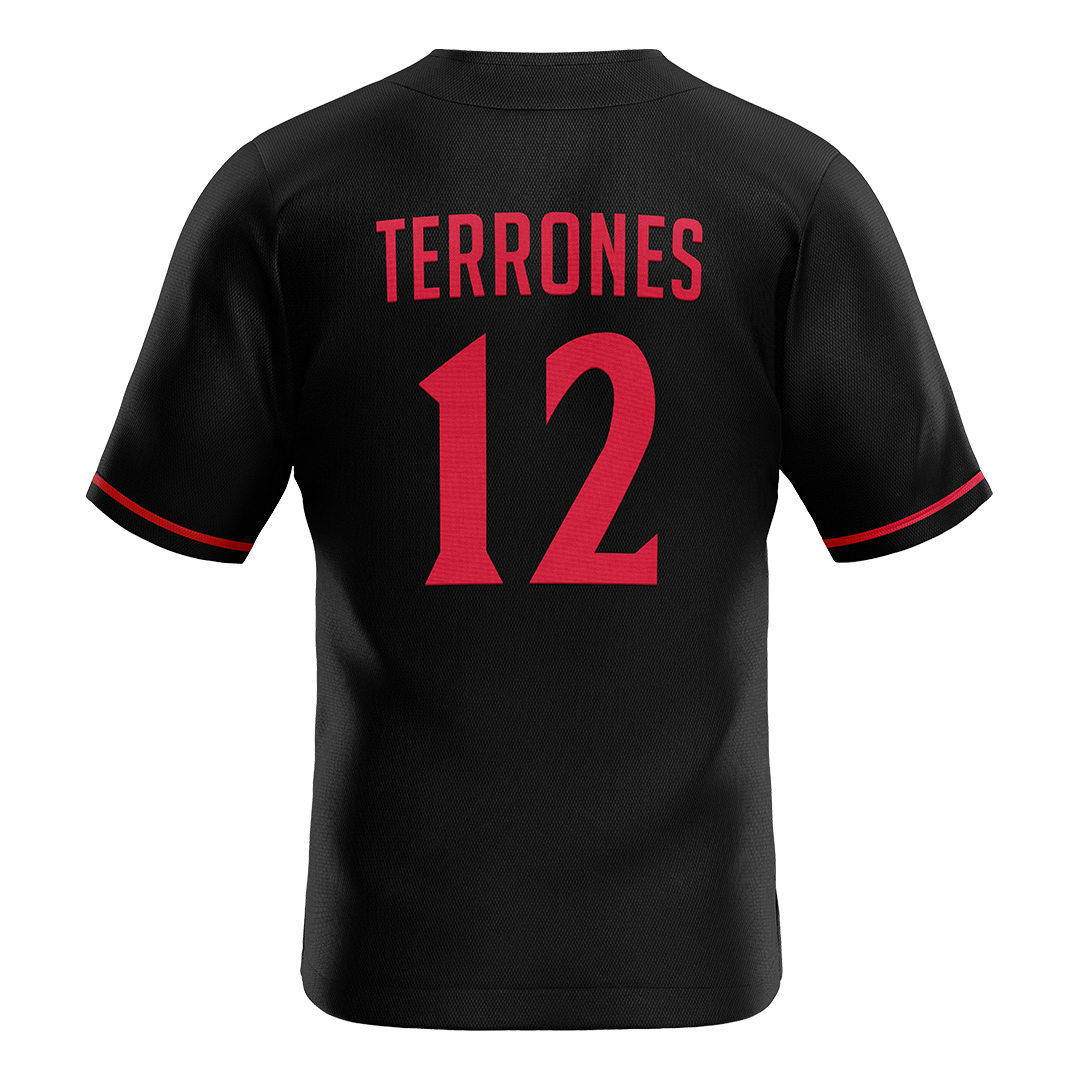 SDSU Black Softball Jersey - Gabriella Terrones