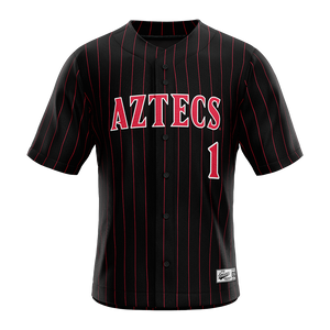 SDSU Black Baseball Jersey