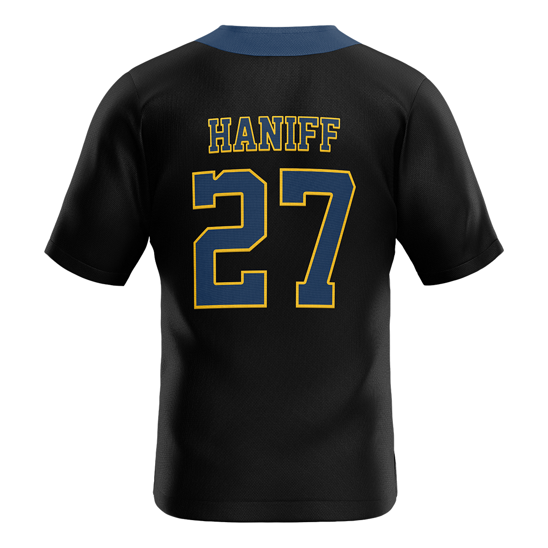 New Haven Black Softball Jersey - Gianna Haniff