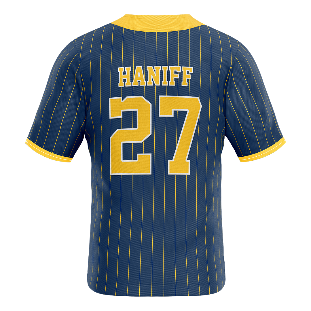 New Haven Blue Softball Jersey - Gianna Haniff