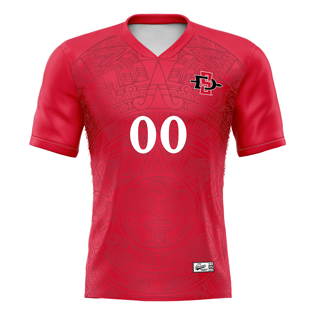 SDSU Red Goalie Jersey - Eddy Vargas