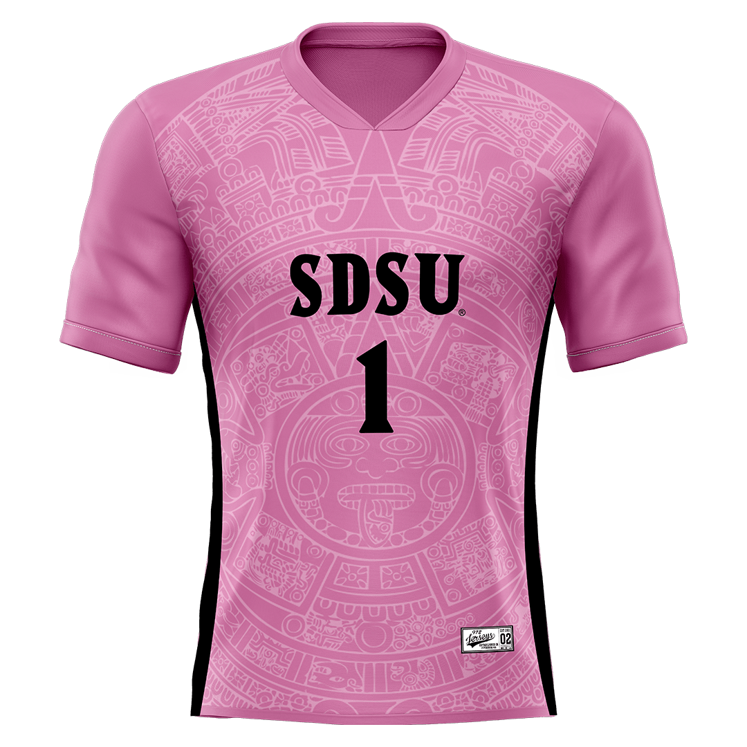 SDSU Pink Goalie Jersey - Alexa Madueno