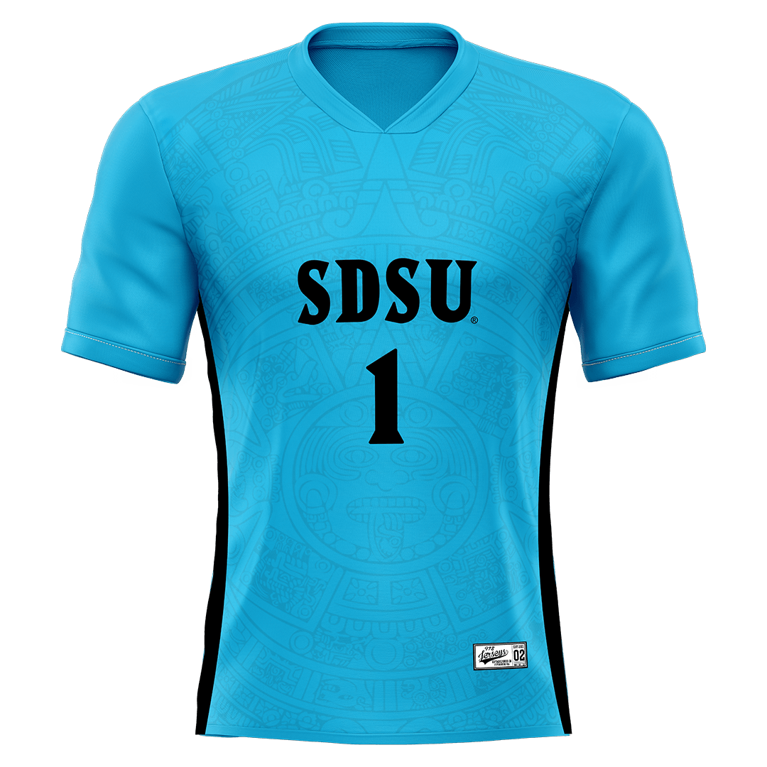 SDSU Blue Goalie Jersey - Alexa Madueno