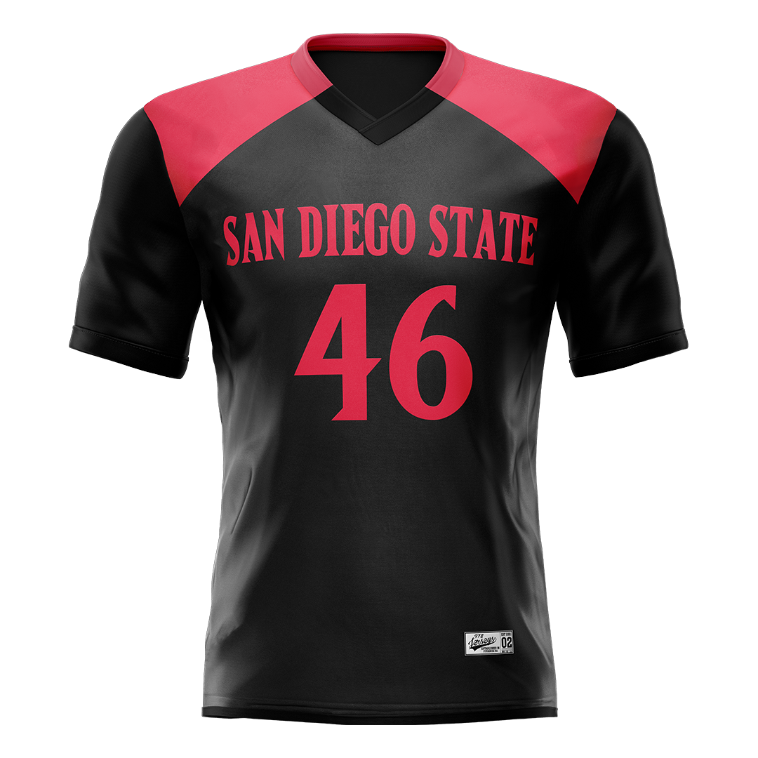 SDSU Black Lacrosse Jersey - Grace Moore