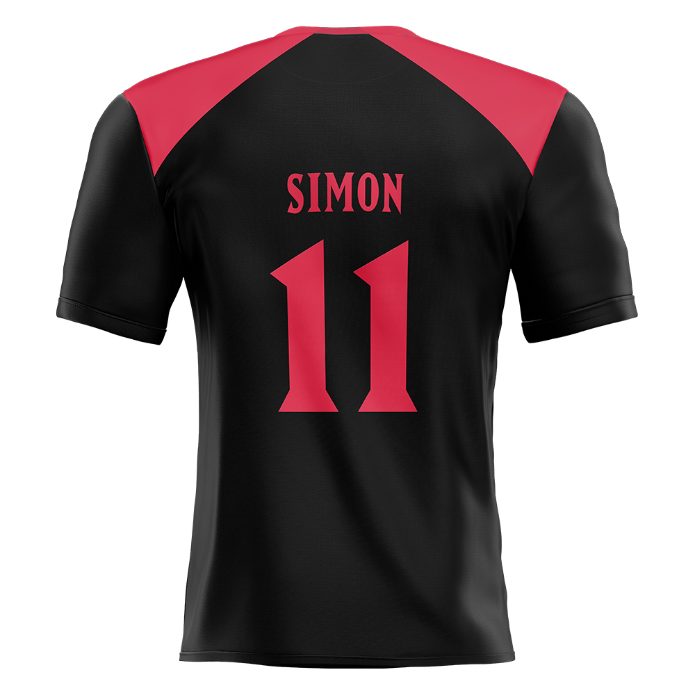 SDSU Black Lacrosse Jersey - Hannah Simon