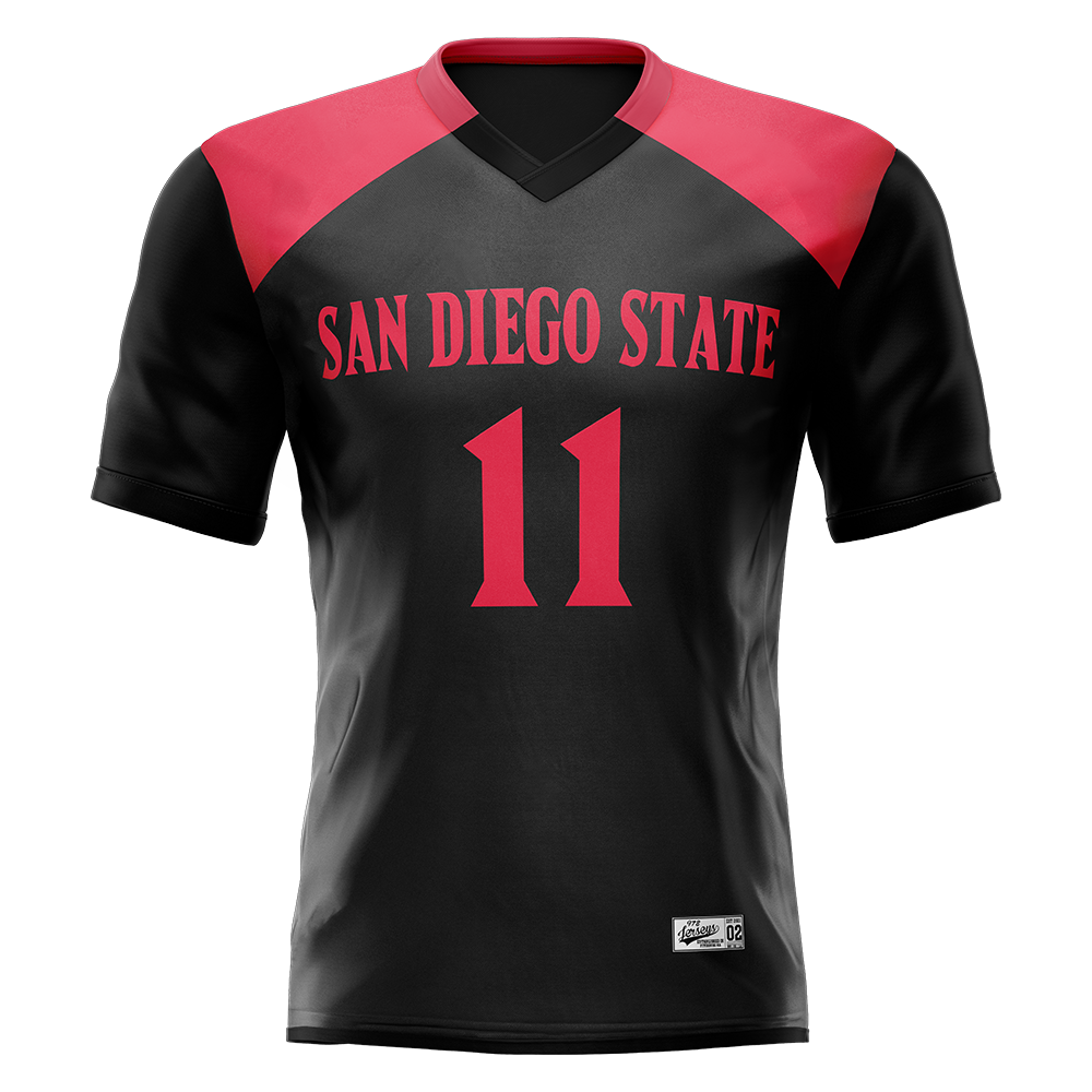 SDSU Black Lacrosse Jersey - Hannah Simon