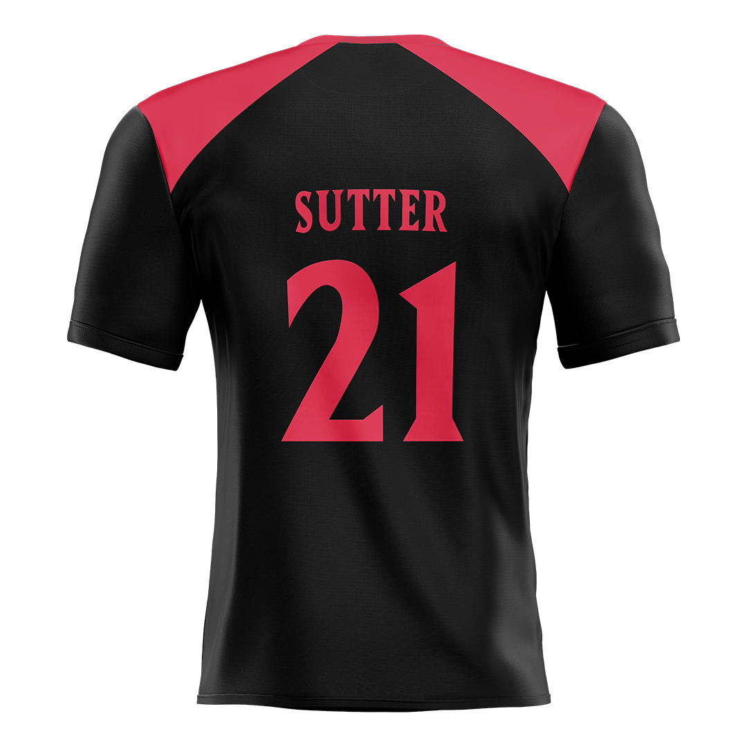 SDSU Black Lacrosse Jersey - Holland Sutter