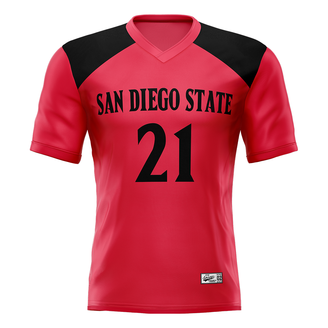 SDSU Red Lacrosse Jersey - Holland Sutter