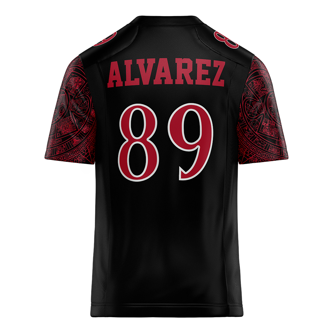 SDSU Black Football Jersey - Jacob Alvarez