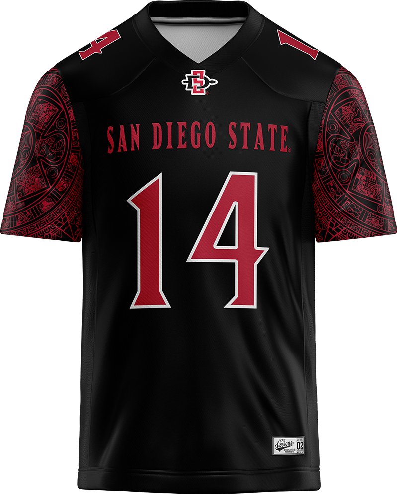 SDSU Black Football Jersey - Jatavious MaGee