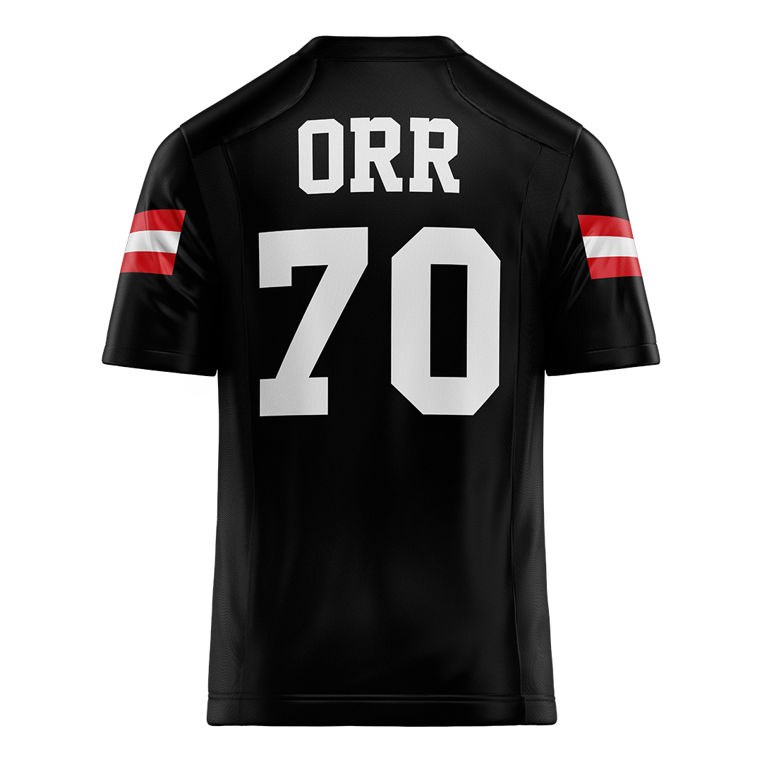 Jax State Black Football Jersey - Jeremiah Orr