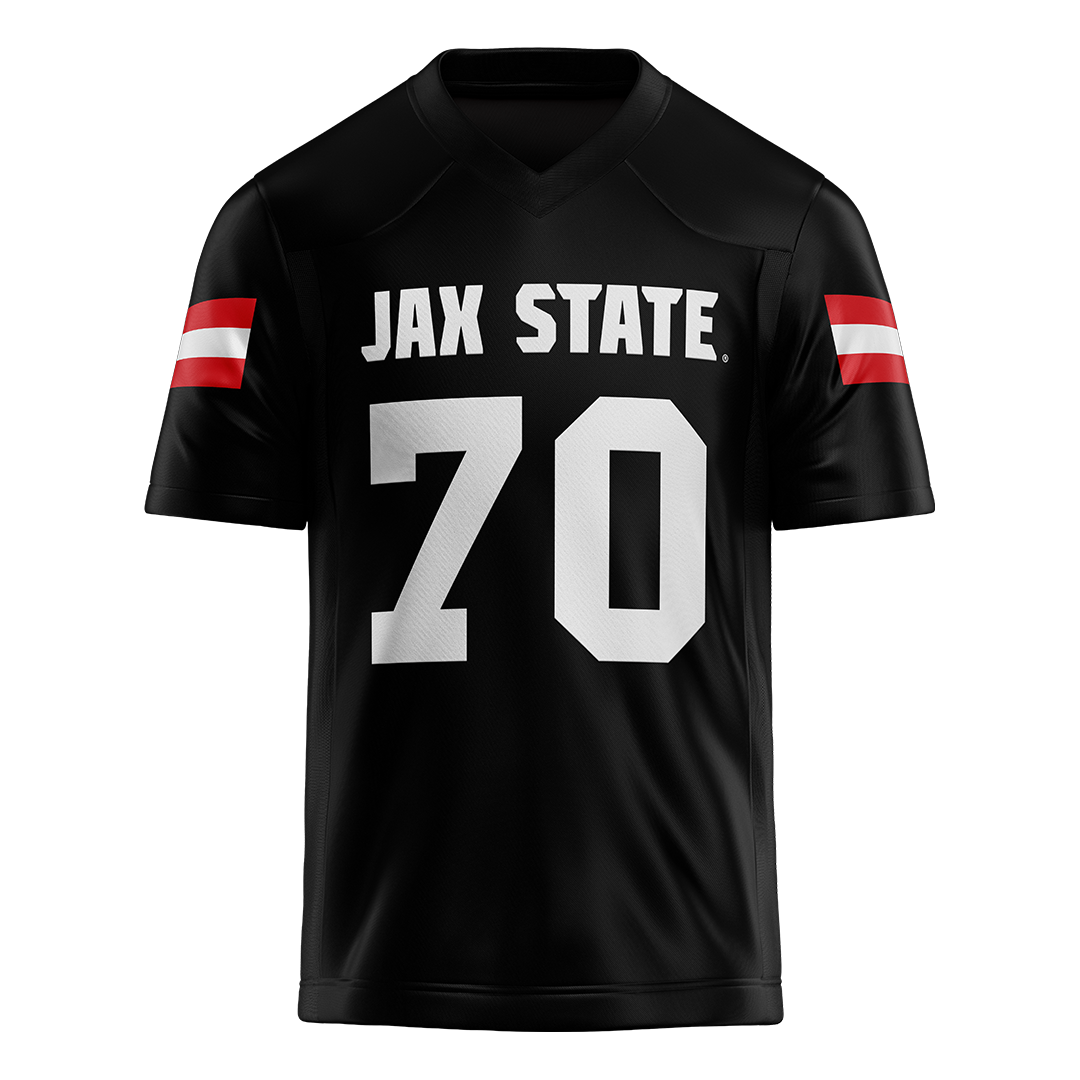 Jax State Black Football Jersey - Jeremiah Orr