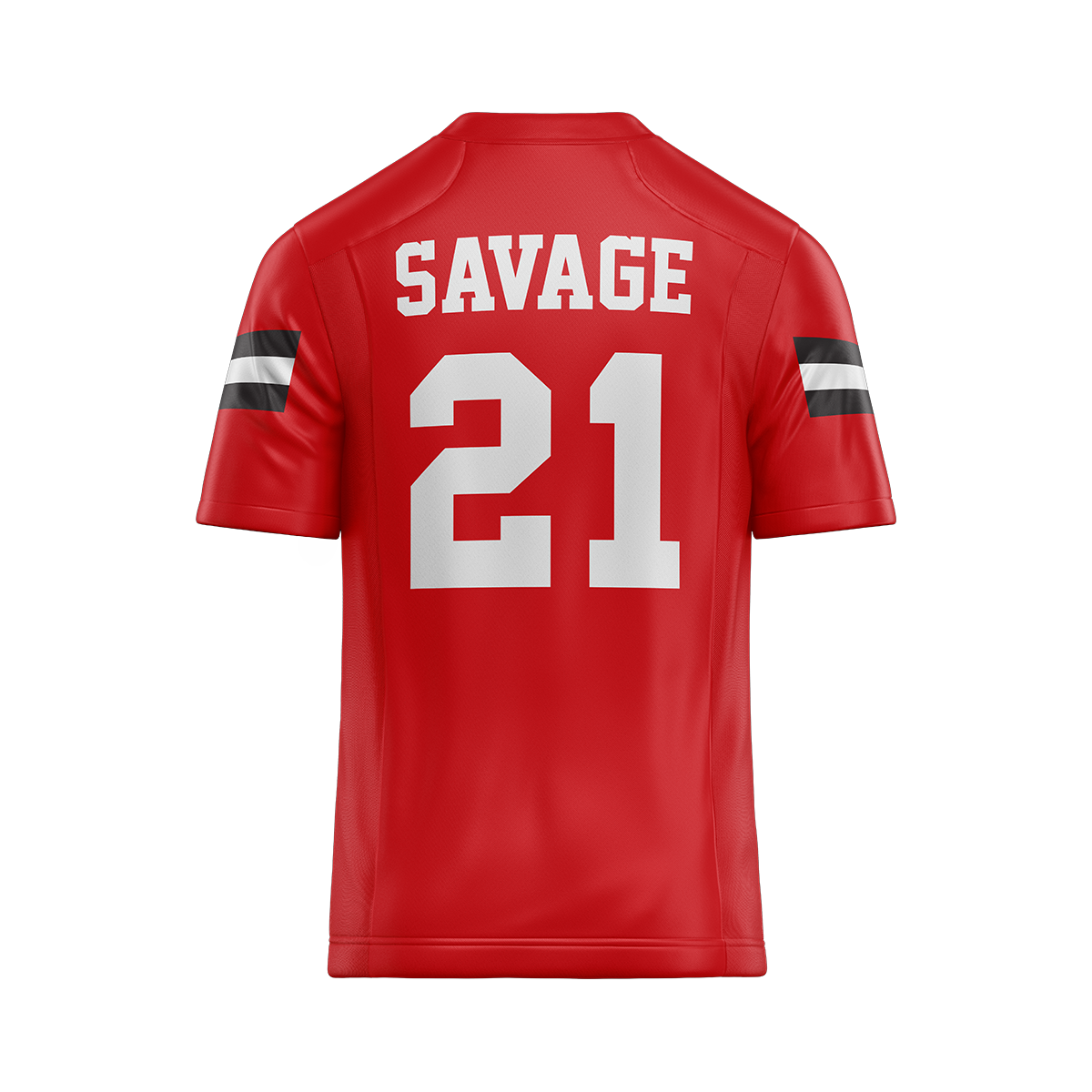 Jax State Red Football Jersey - Justus Savage