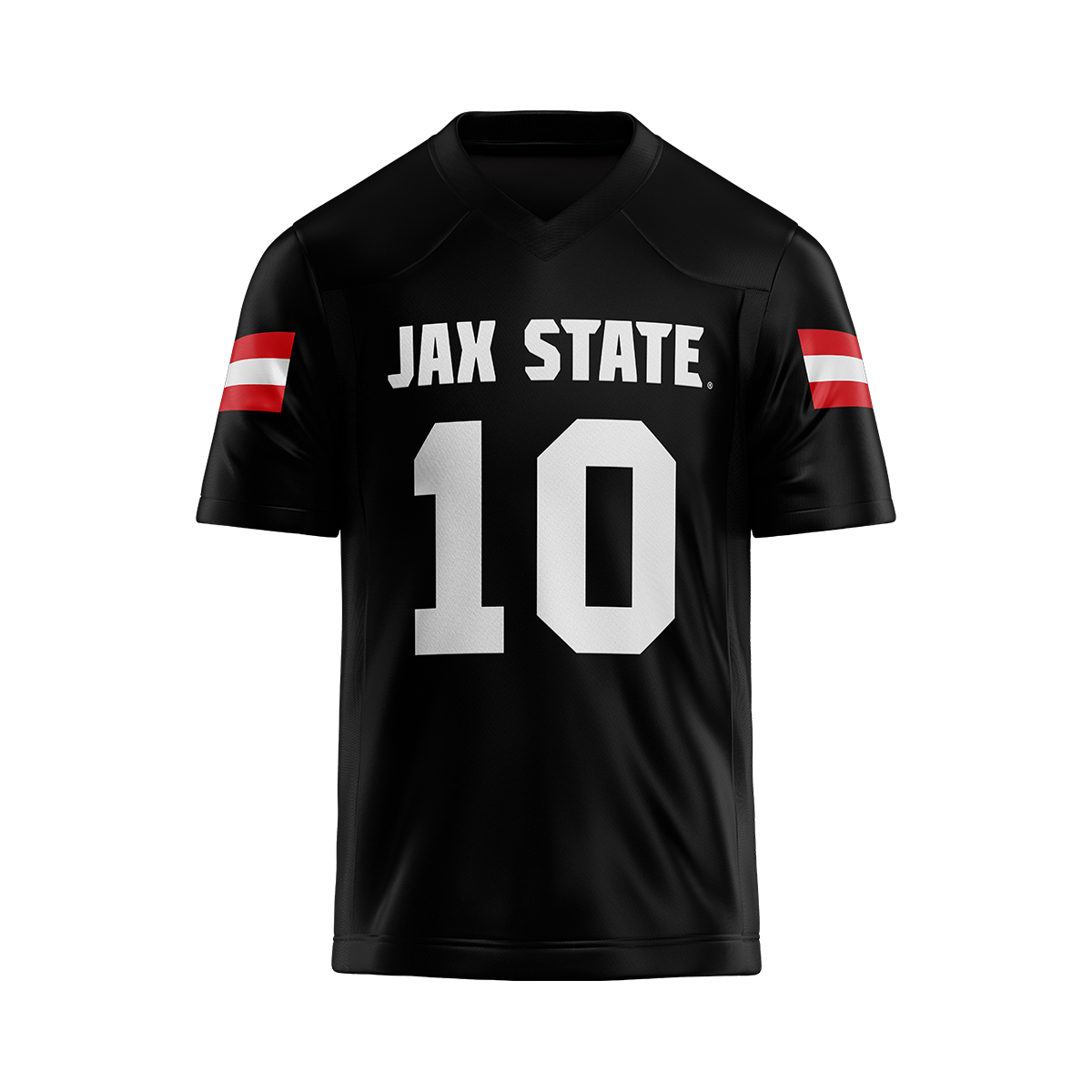 Jax State Black Football Jersey - RJ Rainer