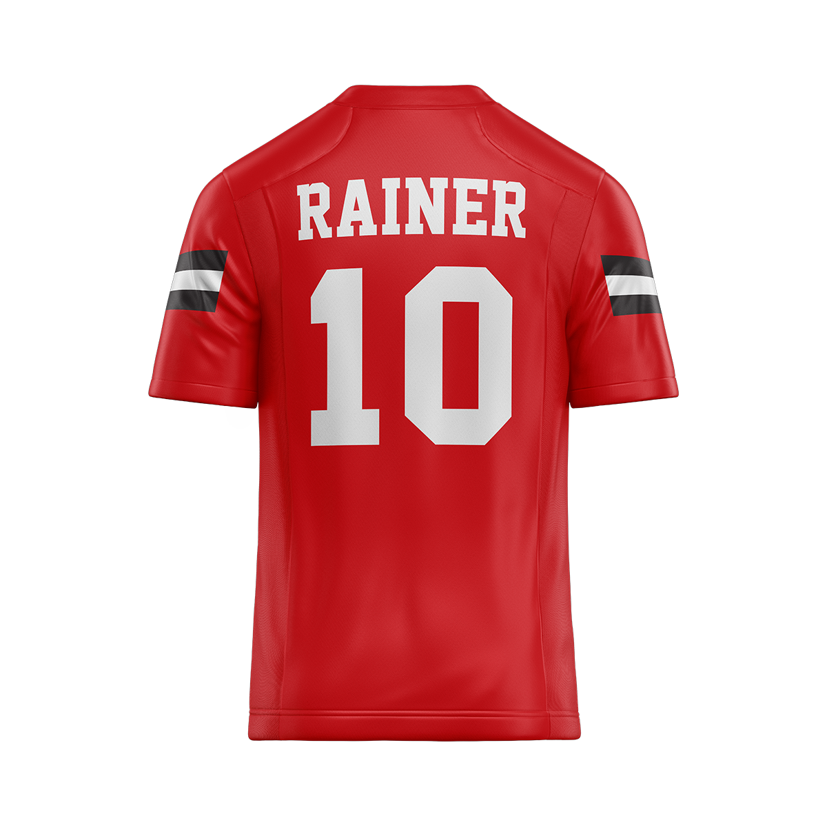 Jax State Red Football Jersey - RJ Rainer