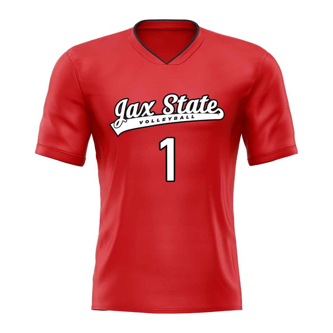 Jax State Red Volleyball Jersey - Sophia Schweikert