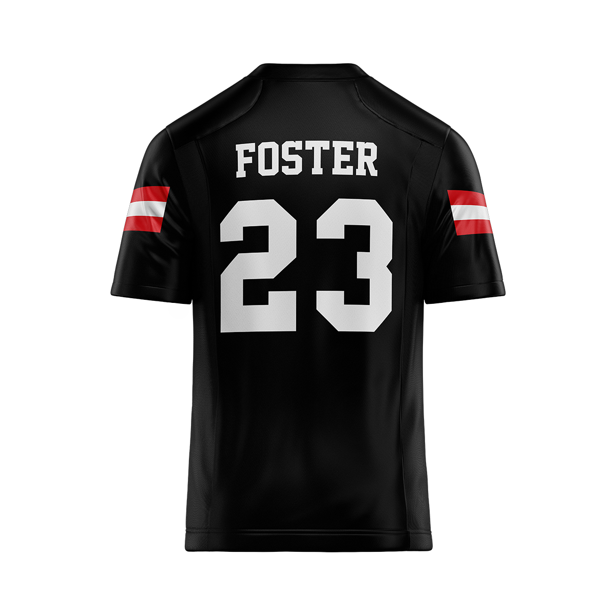 Jax State Black Football Jersey - Temarion Foster