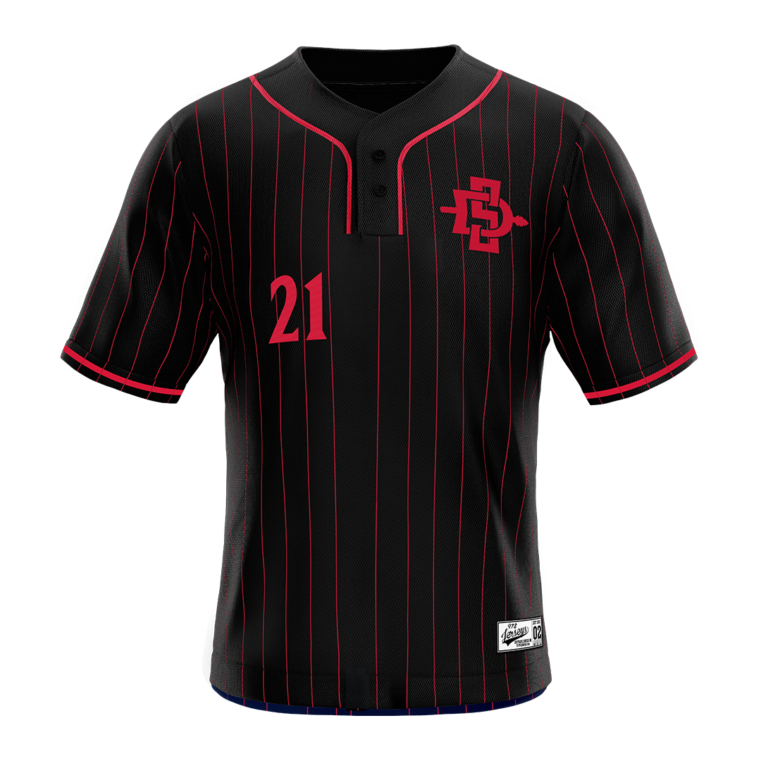 SDSU Black Softball Jersey - Jayleen Hernandez