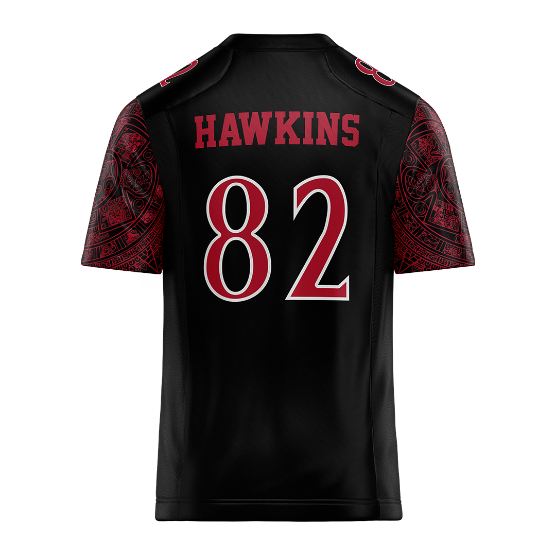 SDSU Black Football Jersey - Jaylon Hawkins