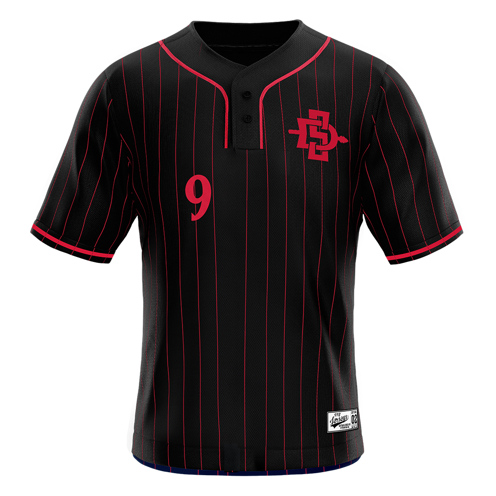 SDSU Black Softball Jersey - Jazmin Williams