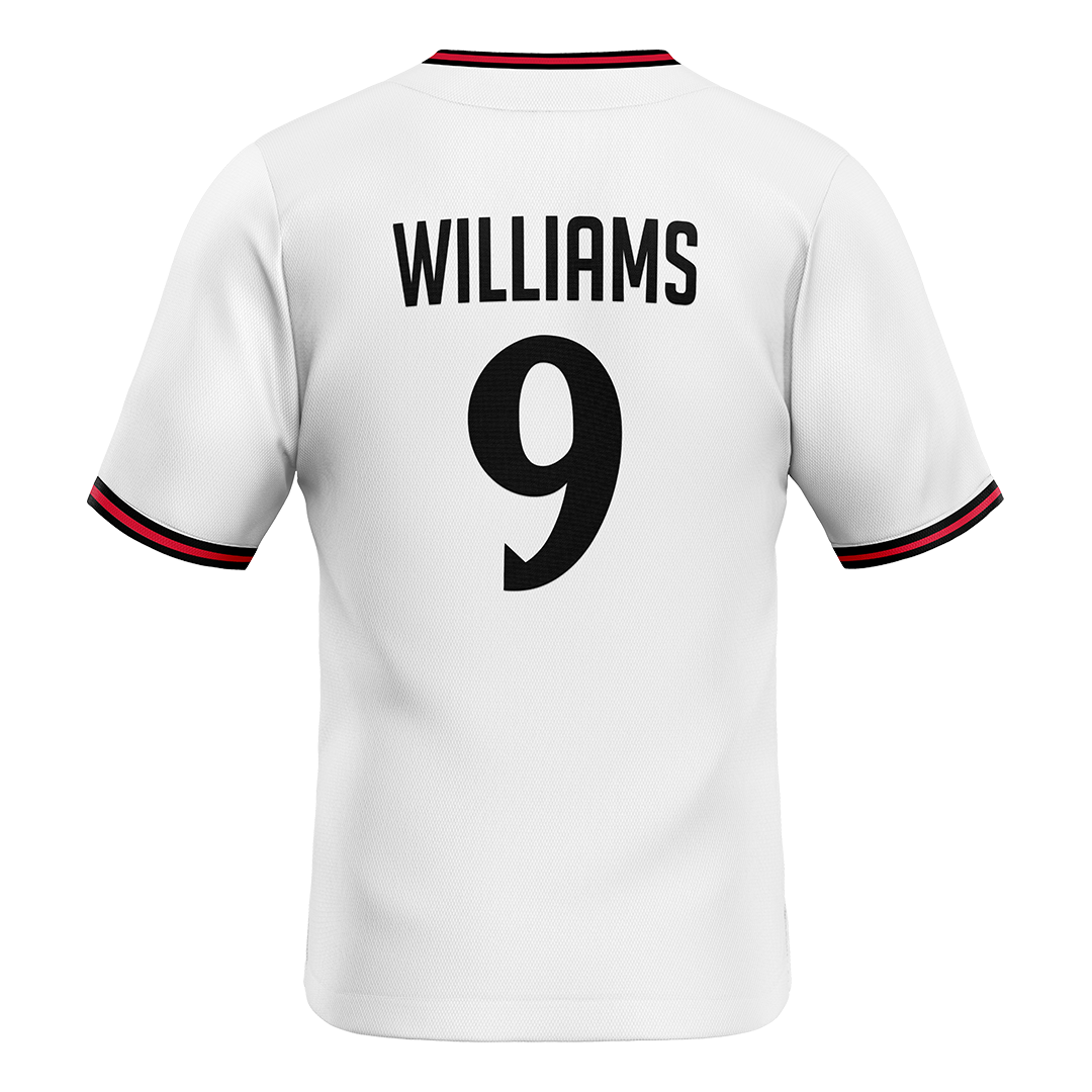 SDSU White Softball Jersey - Jazmin Williams