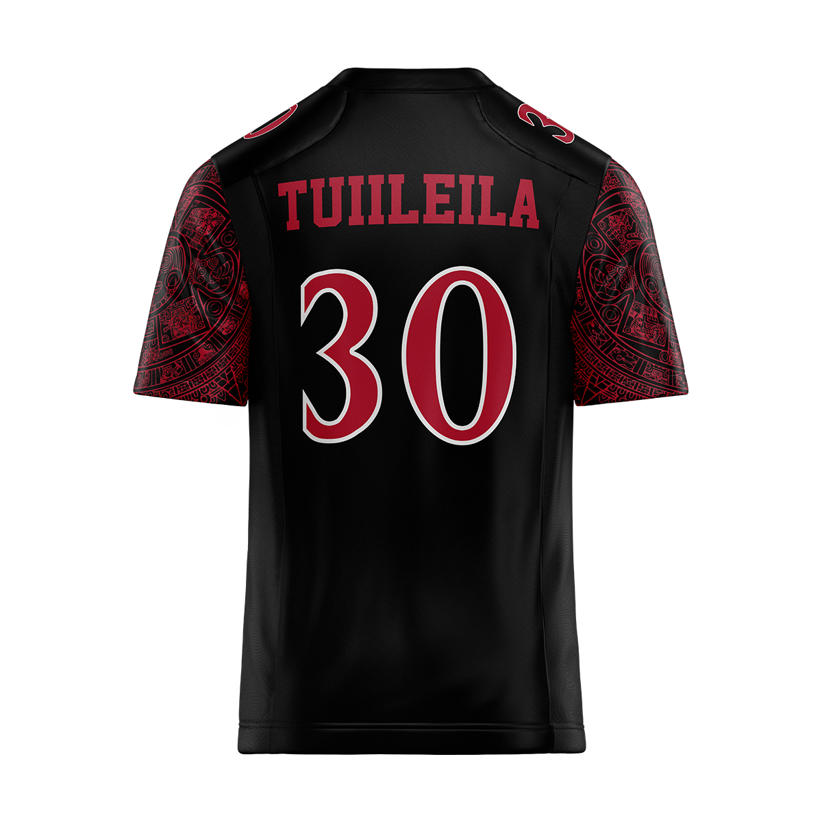 SDSU Black Football Jersey - Jeremiah Tuiileila