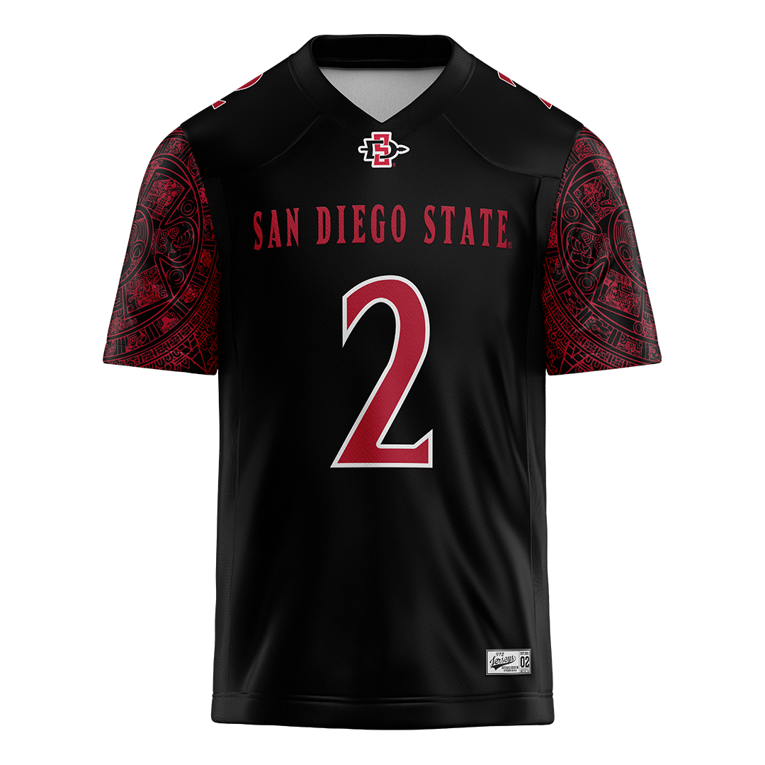 SDSU Black Football Jersey - Jordan Napier