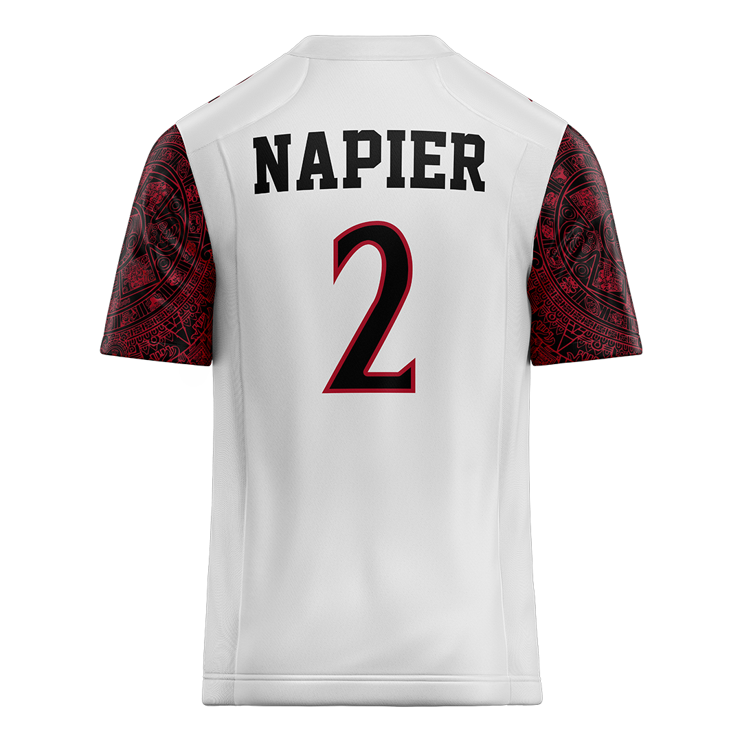 SDSU White Football Jersey - Jordan Napier