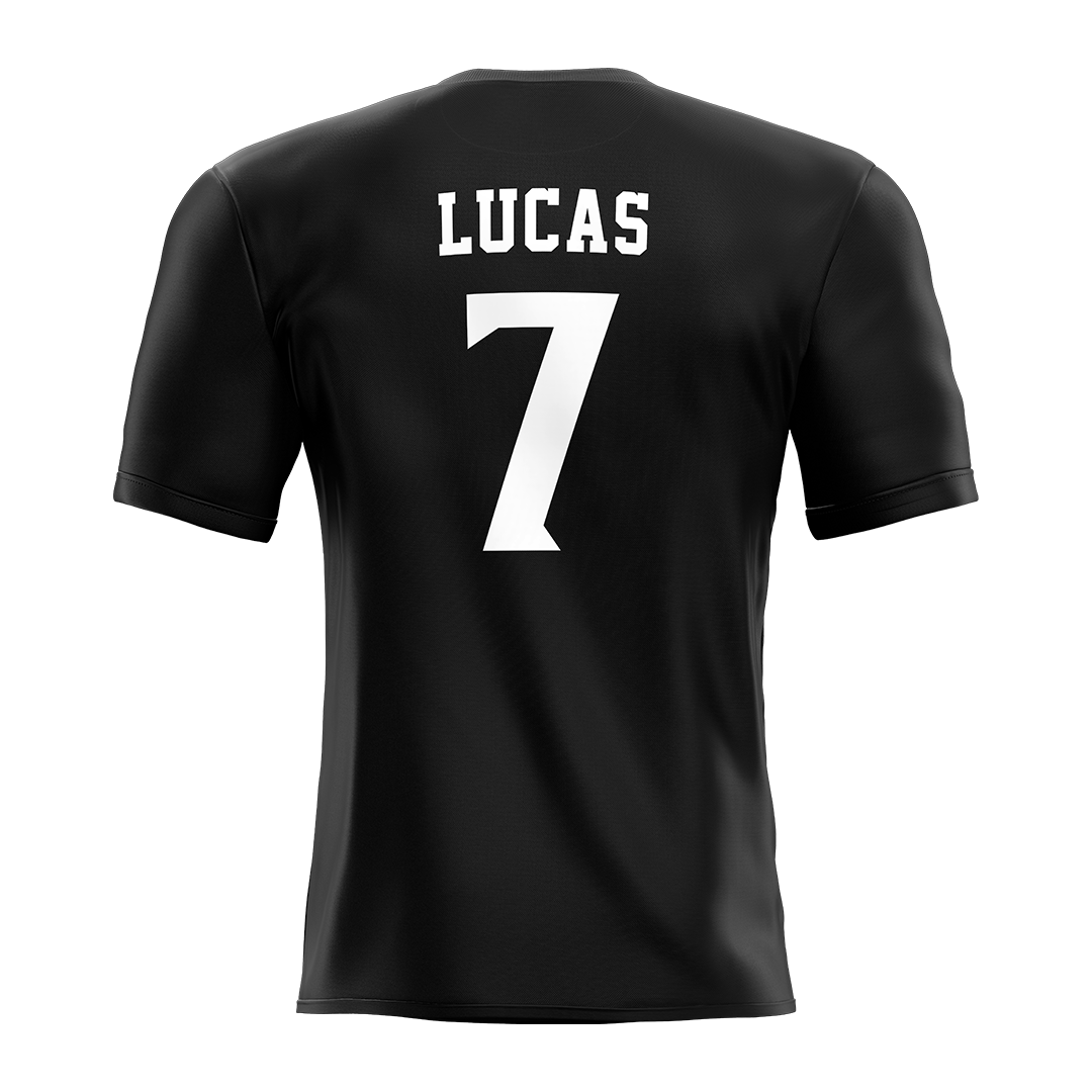 SDSU Black Soccer Jersey - Josh Lucas