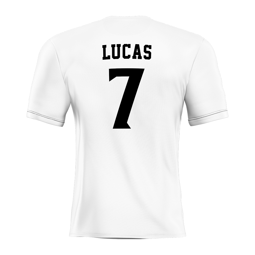 SDSU White Soccer Jersey - Josh Lucas