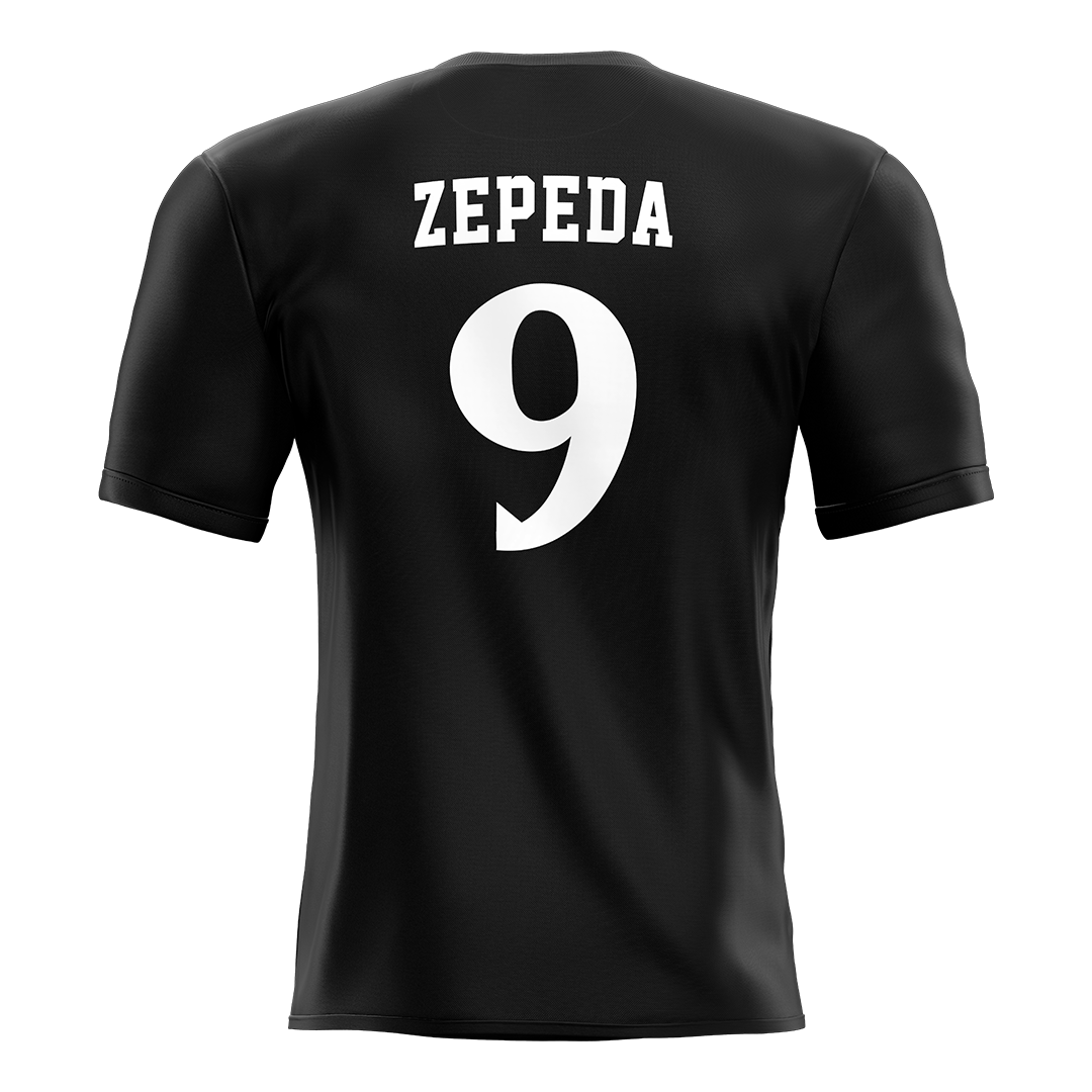 SDSU Black Soccer Jersey - Juan Zepeda