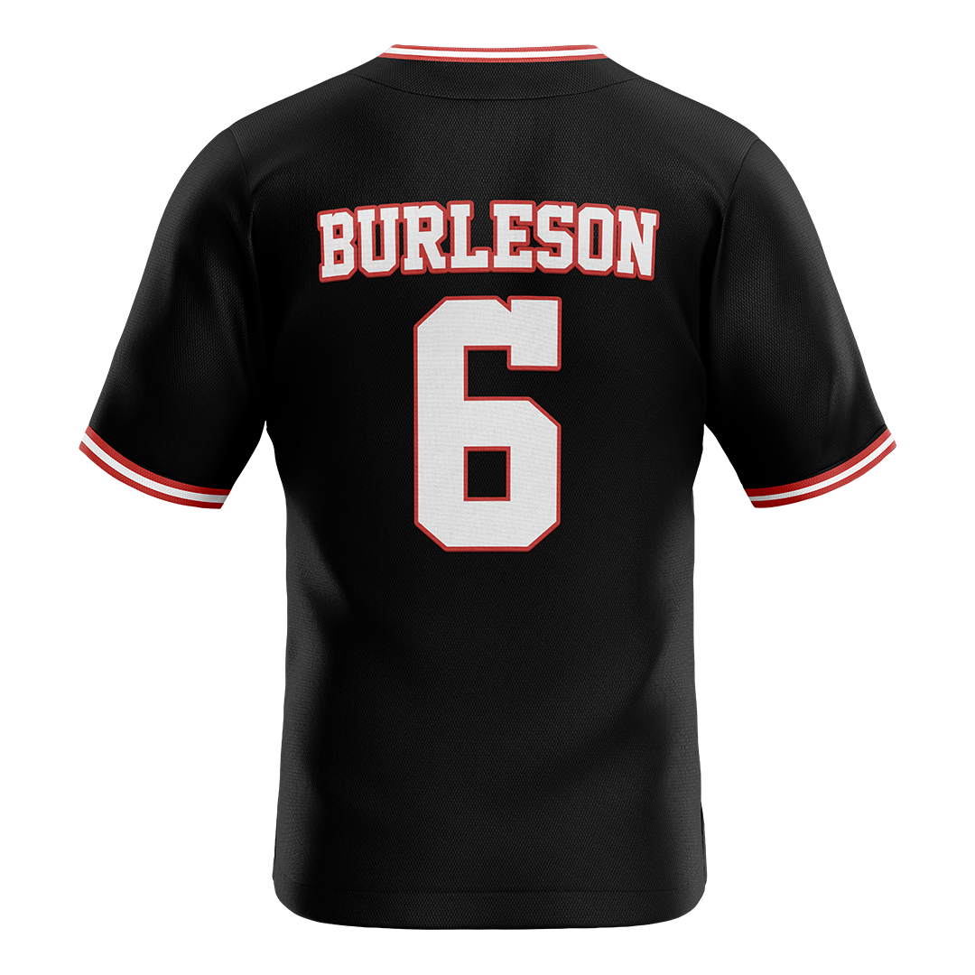 Jax State Black Softball Jersey - Kadence Burleson