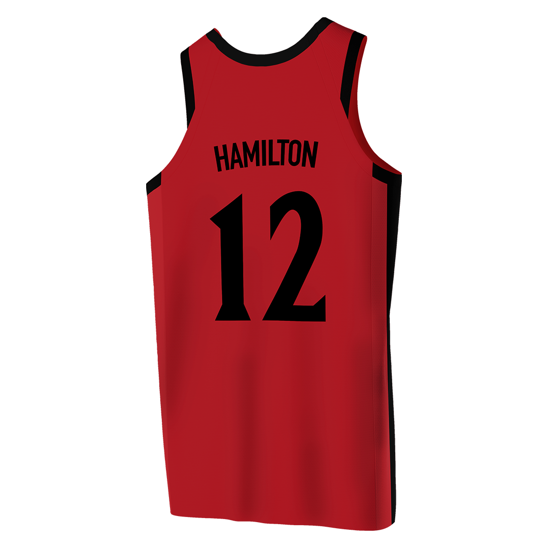 SDSU Red Basketball Jersey - Kaelyn Hamilton