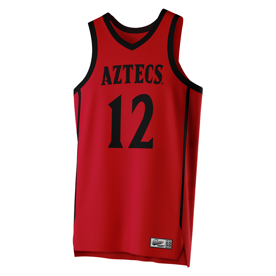 SDSU Red Basketball Jersey - Kaelyn Hamilton