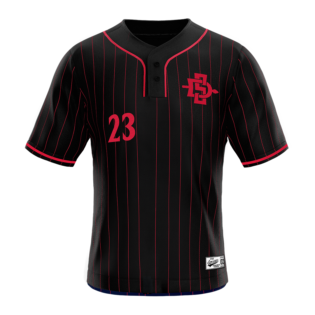 SDSU Black Softball Jersey - Kaila Pollard
