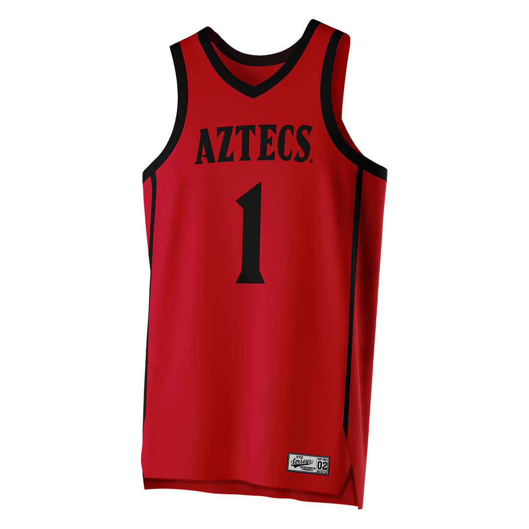 SDSU Red Basketball Jersey - Kendall Mosley