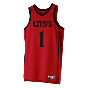 SDSU Red Basketball Jersey - Kendall Mosley