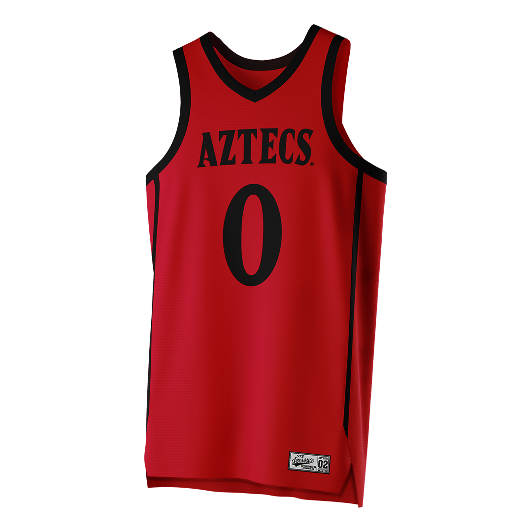 SDSU Red Basketball Jersey - Kennedy Lee