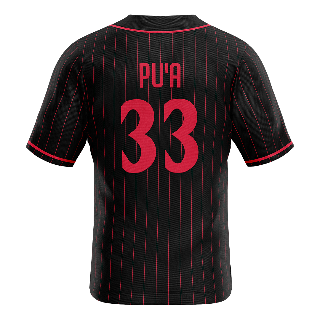 SDSU Black Softball Jersey - Key-annah Pu'a