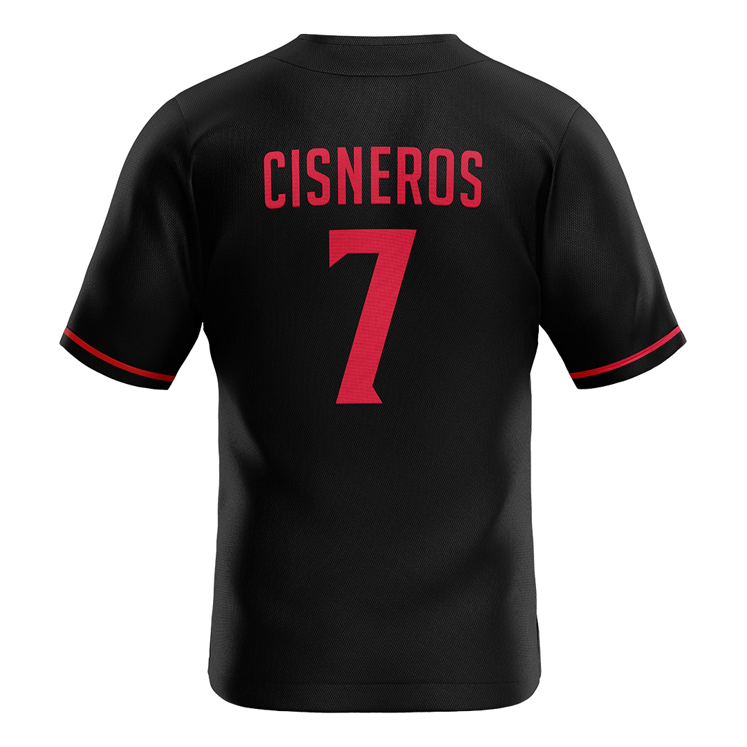 SDSU Black Softball Jersey - Kiara Cisneros