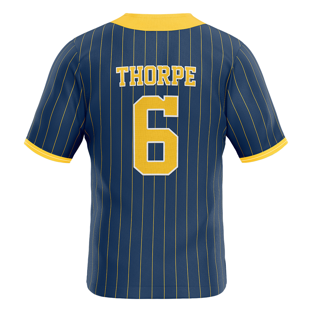 New Haven Blue Softball Jersey - Kylie Thorpe